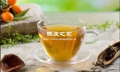 陈皮和茶叶的作用，怎么泡