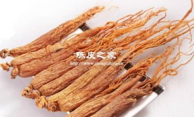 红参和陈皮的作用及食用方法