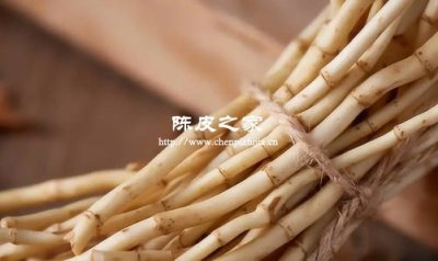 白茅根和陈皮的作用与功效