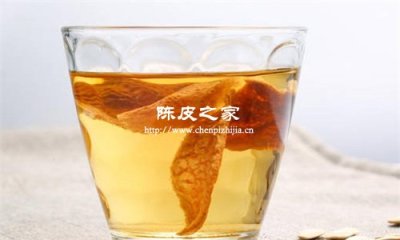 白砂糖可以和陈皮一起煮着吃吗