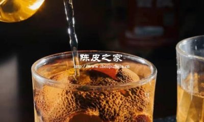 陈皮泡水喝没有苦味正常吗