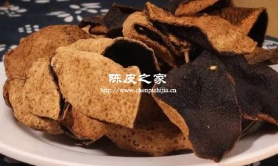 陈皮原材料是橘皮和橙子皮吗