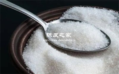 白砂糖可以和陈皮一起煮水喝吗