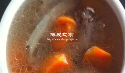 陈皮可以跟胡萝卜一起煮吗