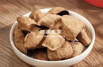 十年的新会陈皮有点苦味正常吗