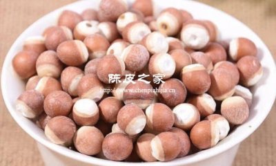 芡实赤小豆陈皮水功效