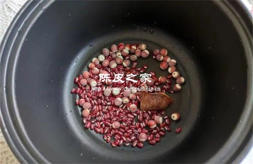 小红豆搭配陈皮