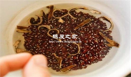 小红豆陈皮煮水