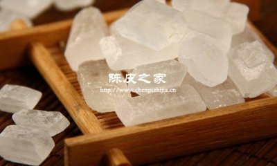 陈皮加冰糖的功效与作用禁忌