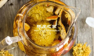 陈皮花茶的功效与作用以及禁忌