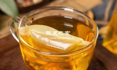 红豆薏米陈皮茶的功效与作用