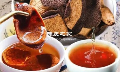 云南新会陈皮普洱茶的功效