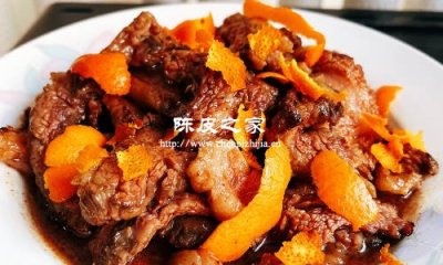 十五年的陈皮可以炖肉吗