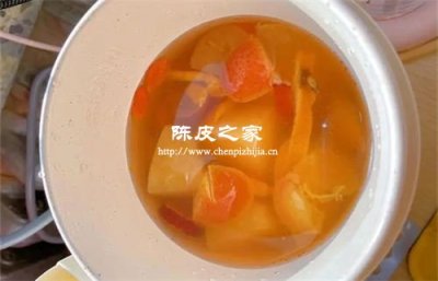 陈皮和苹果煲水喝有什么用