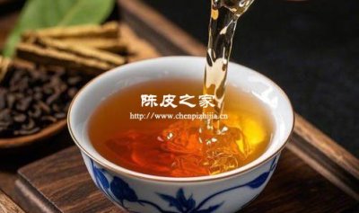 陈皮和普洱泡茶的功效与作用