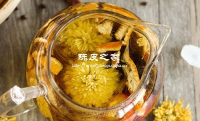 春季喝陈皮菊花茶功效与作用