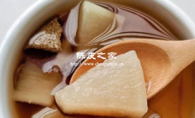 白萝卜跟陈皮煮水放什么冰糖,为什么