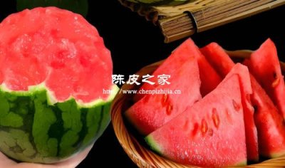 陈皮和西瓜一起吃会拉肚子吗