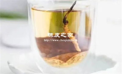 陈皮与冬虫夏草可以一起吃吗