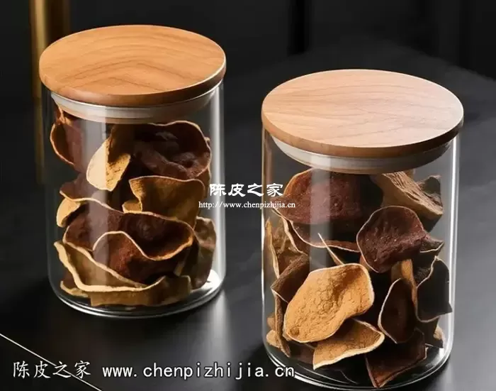 新会陈皮收藏价值及玻璃罐存放的好处