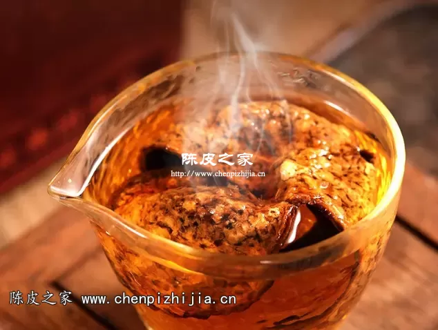 陈皮泡水图